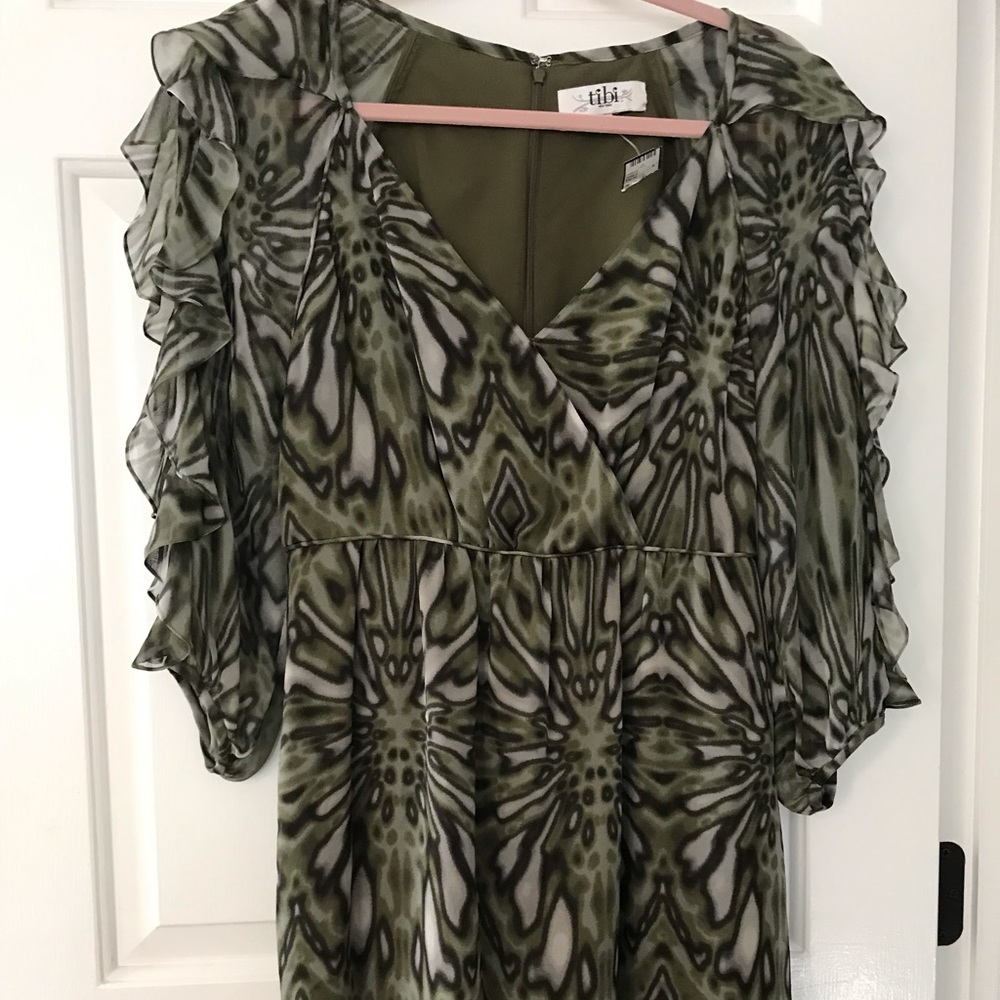 Tibi multi color dress